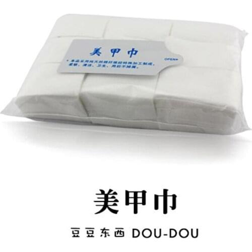 900pcs Gel Nail polish remover wipes Soft Cleaning Lint Free Paper Pad Manicure Cotton Napkins Wrap Tool