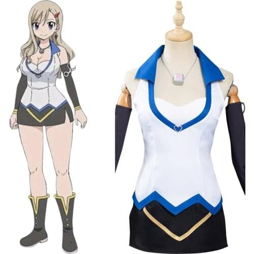 Anime Edens Zero Rebecca Bluegarden Cosplay Costume Dress Outfits Halloween Carnival Party Suit
