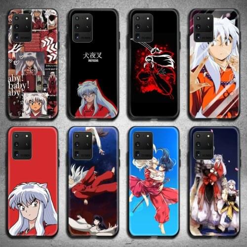 Anime Inuyasha Phone Case for Samsung S20 plus Ultra S6 S7 edge S8 S9 plus S10 5G lite 2020