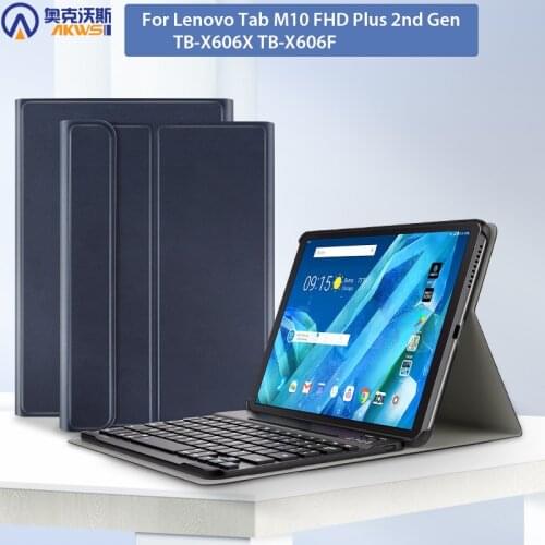 Keyboard Case for Lenovo Tab M10 Plus TB -X606F TBX606X 2020 Wireless Keyboard for M10 FHD 2nd Gen Bluetooth Keyboard Cover