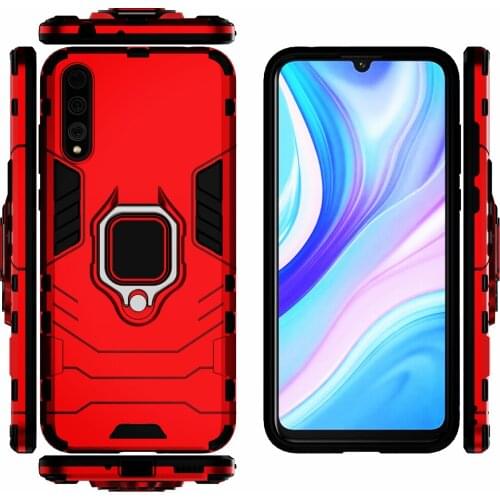 Phone Holder Finger Ring Case For Huawei P Smart S 6.3" Magnetic Armor Shockproof Cover For Huawei PSmart S Coque P SmartS 2020