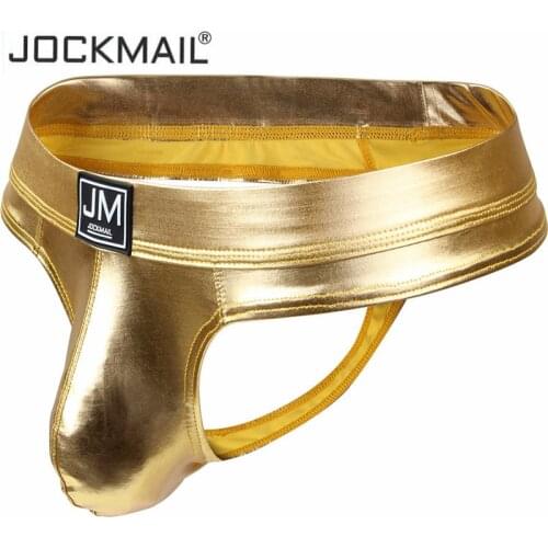 Jockmail Sexy Jockstrap Men Underwear gay Male Thongs for Males, Gay orientation,parties such as LGBT community, Mardi Gras