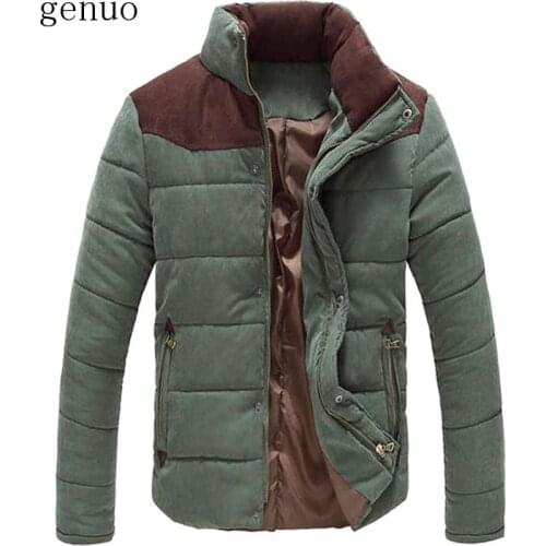 New Jacket Men 2020 Thick High Quality Autumn Winter Warm Outwear Brand Coat Casual Solid Male Windbreak Jackets M-3XL