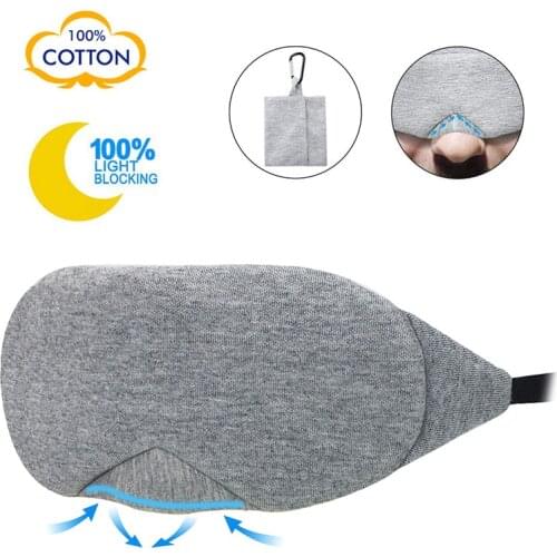 Sleep Mask Fast Sleeping Eye Mask Eyeshade Cover Shade Patch Women Men Soft Portable Blindfold Travel Sleepmasker