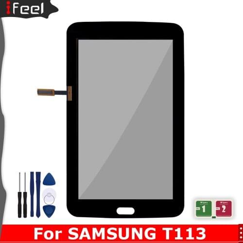 New For Samsung Galaxy Tab 3 Lite 7.0 SM-T110 T110 T111 T113 T116 Touch Screen Digitizer Front Glass Panel Sensor Replace Parts