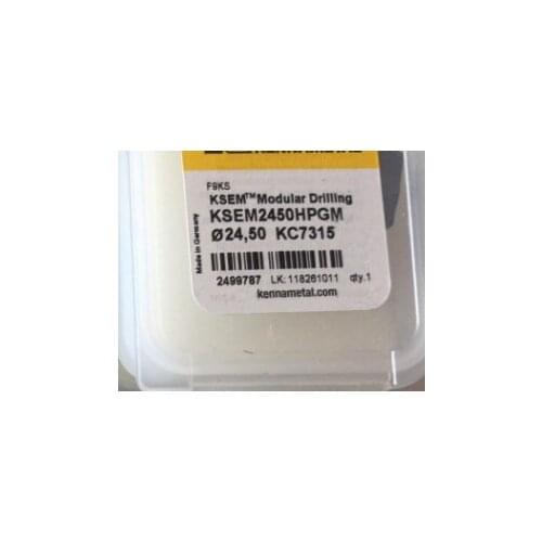 ORIGINAL 2PCS CARBIDE INSERT KSEM2450HPGM KC7315