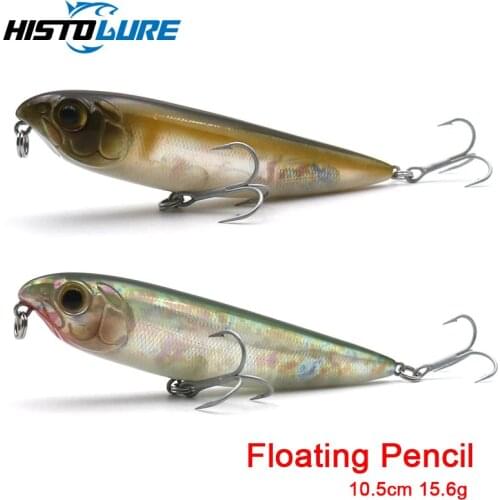 105cm 15.6g Pencil Fishing Lure Top water Hard Lures Baits Wobbler Artificial Hard Bait Fishing Tackle Pesca