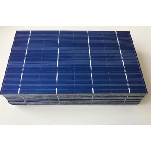 Solar cells Polycrystalline 2.5W 0.5V 156mm*94mm size high quality solar cell for DIY solar panel. 40pcs/Lot Free shipping