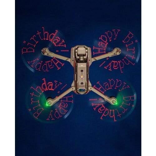 STARTRC Mavic Air 2 LED Flash Propeller Programmable pattern text Propeller For DJI Mavic Air 2 Propeller Expansion Accessories