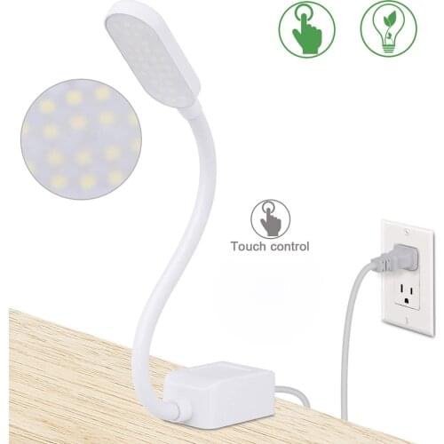 AC90-260V Touch Dimmable Super Bright 6W 10W Sewing Machine LED Lights Magnetic Sewing Work Lamp for Workbench Lathe Drill Press