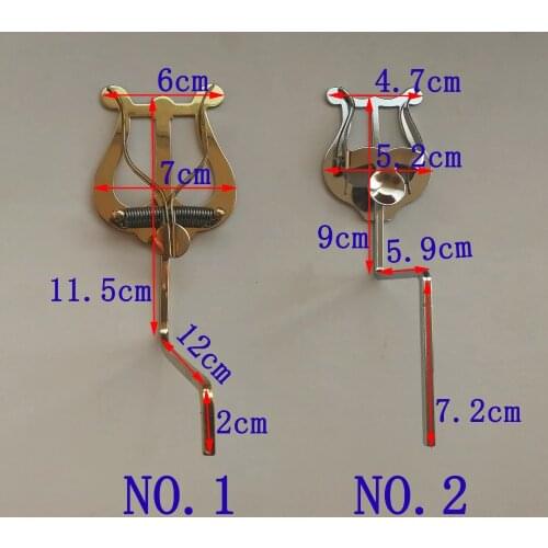 Tenor Alto Saxophone Musical Sheet Clip Stainless Steel Saxophone Lyre