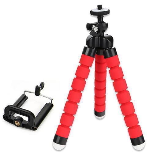 Ponsel Universal Fleksibel Braket Gurita Tripod Makeup Video Langsung Braket Fotografi Vlog Smartphone Holder Cell Phone Holder