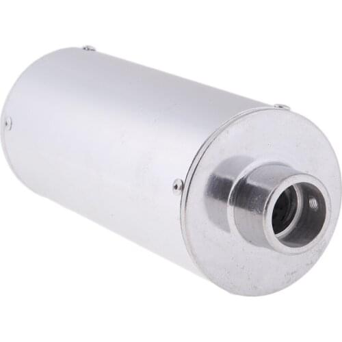 Universal Motorcycle Dirt Bike Exhaust Muffler Pipe With Clamps 90 110cc