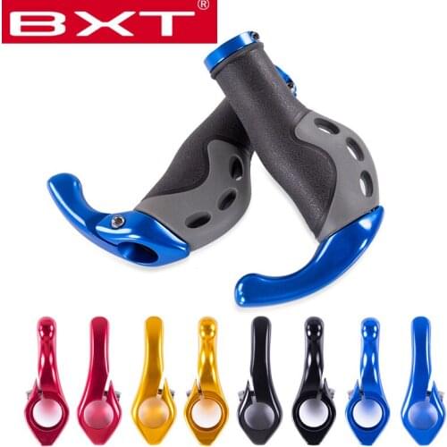 MTB Bike Grips Anti-Skid Ergonomic Bicycle Grips Bike Bar ends Handlebars Rubber Push On Bicycle Parts Cycling Grips Free ship