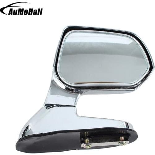 1 Pair Auto Silver Wide Angle Rear Mirrors Vehicle Car Blind Spot Square Side Rear View Flat Mirror