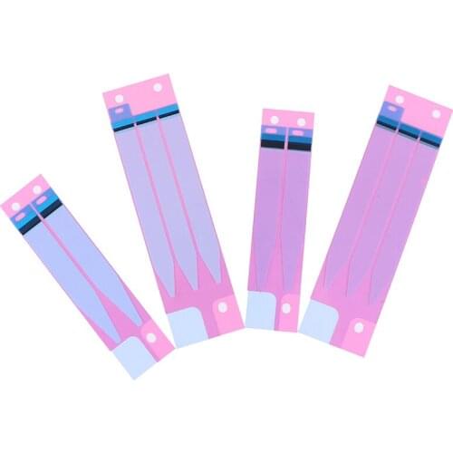 10pcs Battery Adhesive Sticker Battery Glue Tape Strip Tab For Phone 7 7plus 6 6S 6 Plus 5S Battery