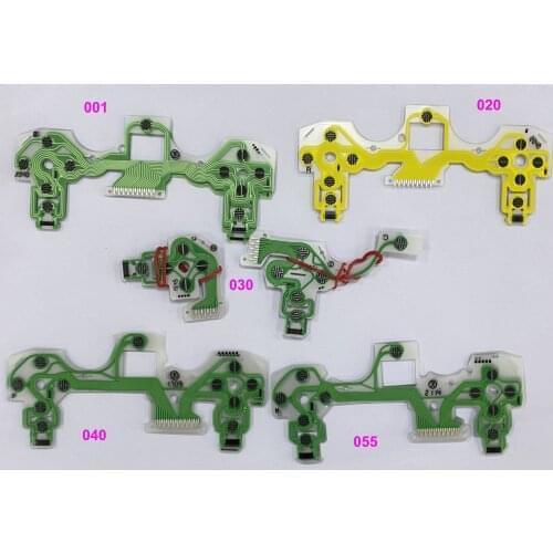 10Pcs For PS4 Controller JDS 001 020 030 040 050 055 Conductive Film Flexible Ribbon Cable for PS4 Slim Pro