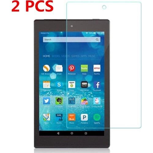 2 pieces tablet Screen Protector For Amazon Kindle Fire 7 Kids Edition 2019 7.0 inch Tempered Protective Film Glass