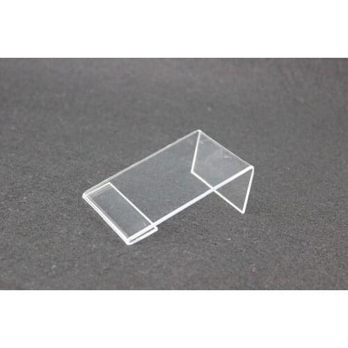 5.5*8cm Acrylic T1.5mm Plastic Sign Price Tag Label Display Paper Promotion Name Card Holders label frame