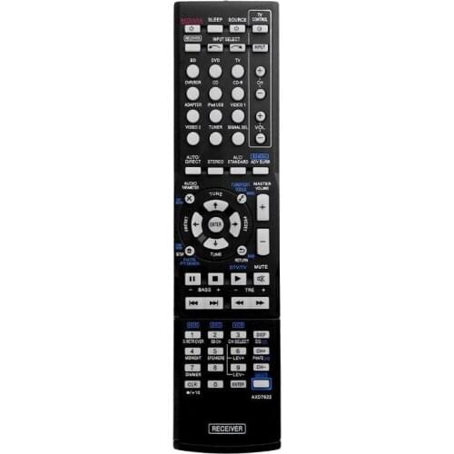 ALLOYSEED Plastic Replacement AXD7622 TV Remote Control For Pioneer VSX-521 AXD7660 VSX-422-K AXD7662 Universal Controller New