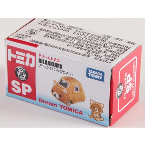 Takara Tomy Dream Tomica SP Rilakkuma Metal Diecast Vehicle Toy Car New
