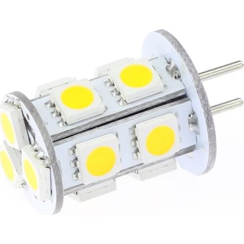 Free Shipment 13 GY6.35 LED 5050SMD Wide Volt DC10-30V/AC8-20V 260-286LM 2.5W Corn Bulb 1pcs/lot