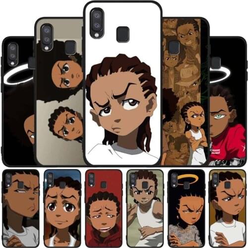 Boondocks Soft Case For Samsung A10 A30 A40 A50 A70 M10 M20 M30S M40 A01 A21 A31 A51 A71 A20E black Case