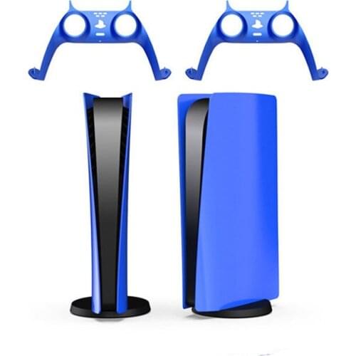 Decorative Strip for PS5 Digital Console Shell Gamepad Game Console Replacement Shell Game Controller Shell for PlayStation 5