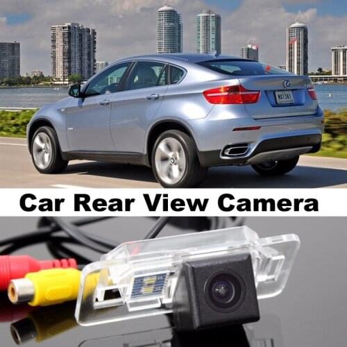 Car Camera For BMW X6 X6M E71 2008~2014 High Quality Rear View Back Up Camera For Top Gear Friends to Use | CCD With RCA