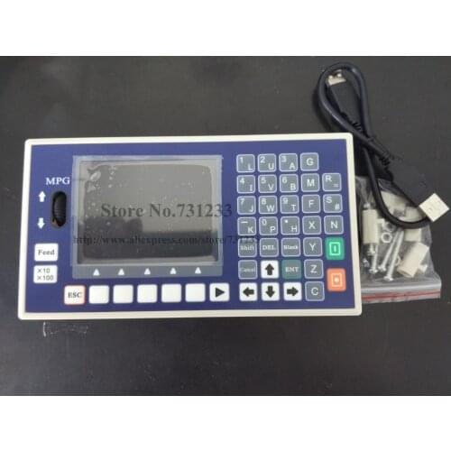 1-4 axis CNC controller USB Port G code Spindle Control MPG Stand Alone stepper servo motor controller