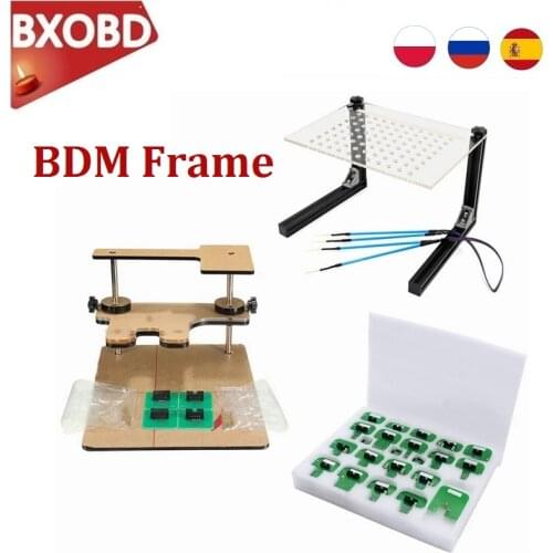 BDM Frame Pro for BDM Frame for Galletto V54 BDM 100 Led BDM FRAM WITH LED ECU Programming Tool 4 Probe Pens