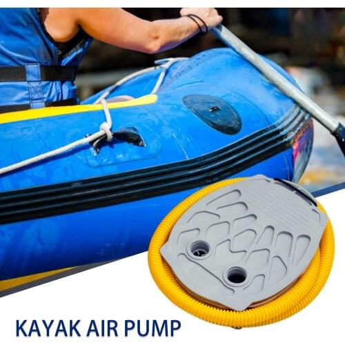 3L Boat Air Pump Portable Durable Kayak Accessories Rubber Dinghy Boat Foot Inflatable Pump Kayak Air Pump