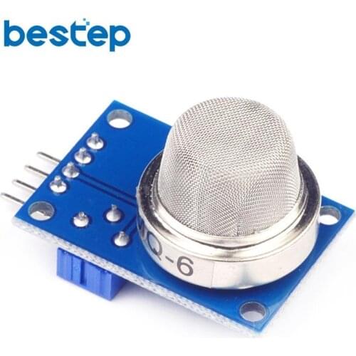1pcs MQ-6 MQ6 LPG Gas Sensor Module Liquefied Propane Iso-butane Butane Combustible Gas Detection Sensor