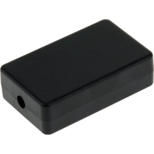 Black ABS Plastic Enclosure Small Project Box For Electronic Circuits