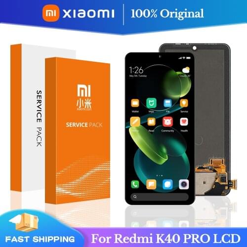 6.67'' Original Display For Xiaomi Redmi K40 Pro M2012K11C LCD Display Touch Screen Digitizer Parts For Redmi K40 M2012K11AC