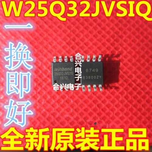 Brand New & Original W25Q32JVSSIQ Sop-8 25Q32JVSIQ 32Mbit Memory Original