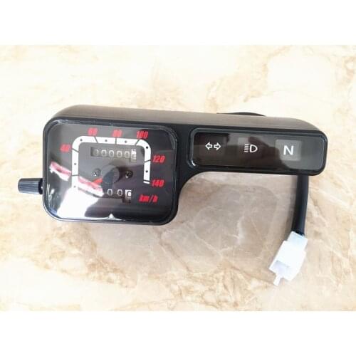 XR250 CRM250 BAJA250 Speedometer/Kilometer Gauge Tachometer Assembly w/ Turn Light/Headlight Indicator for Honda XR/CRM/BAJA 250
