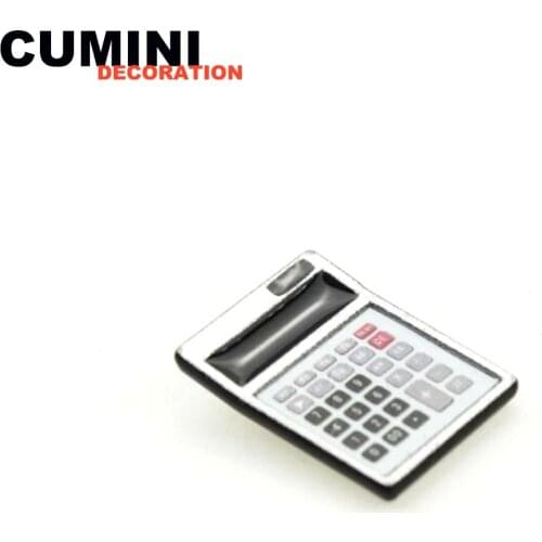 1:12 Dollhouse Metal Calculator School Miniature Calculating Accessory Toy Decor