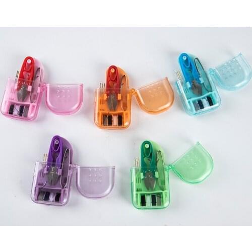 1Set Home Travel Sewing Kit Box Exquisite and Portable Mini Portable Sewing Kit Needle Sewing Box Sewing Tools Box Cheap sale