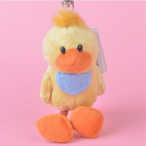 1 Pcs Duck Small Plush Pendant Toy, Kids Doll Keychain / Keyholder Gift Free Shipping