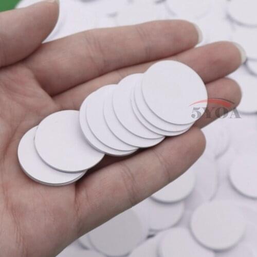 10pcs/Lot Ntag215 NFC TAG Key Tags llaveros llavero Token Patrol Universal Label RFID Tag Mini NFC Phone Tag