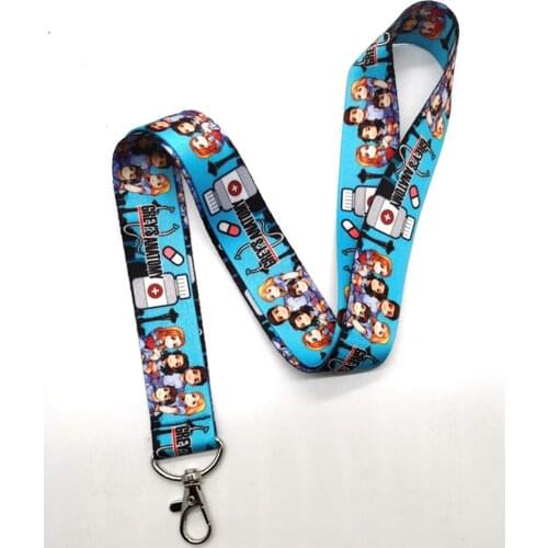 20 pcs Doctors Nurse lanyard Key Lanyard Neck Straps Keychains