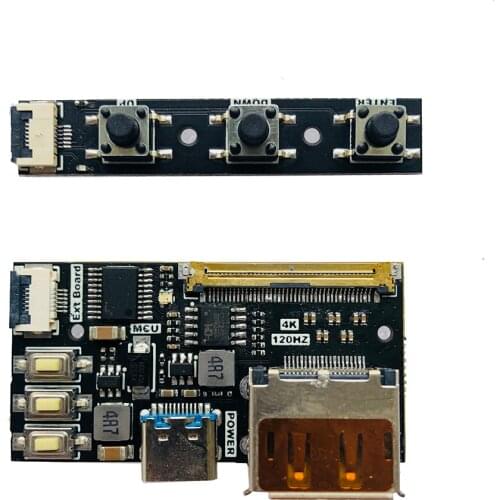 Dp edp 4k 120hz PD DIY driver board For portable display screen