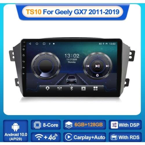 MEKEDE 8 Core Android 10 Car Radio Player for Geely Emgrand X7 GX7 EX7 2011-2019 Multimedia Car Navigation GPS Stereo DVD 2 Din