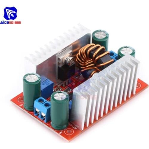 Diymore DC-DC DC 8.5 -50V to DC 10 -60V 400W 15A Non Isolated Step Up Boost Converter Power Supply Module Constant Current Board