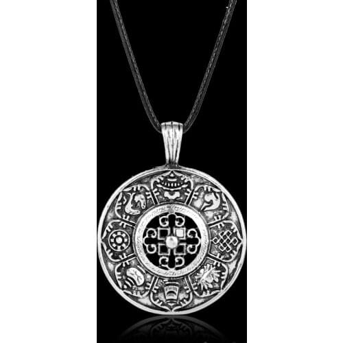 MQCHUN Fashion Jewelry Viking Amulet Rune Norse Odins Symbol Of Runic Viking Pendant Necklace Runes Vegvisir Compass-30