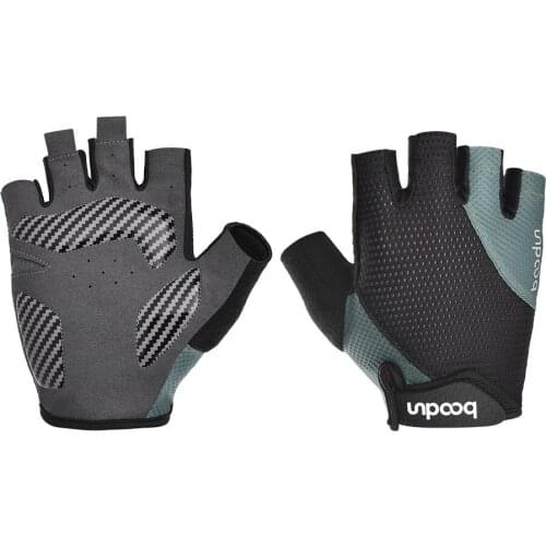 2021 spring and summer new outdoor cycling gloves thick silicone cycling gloves