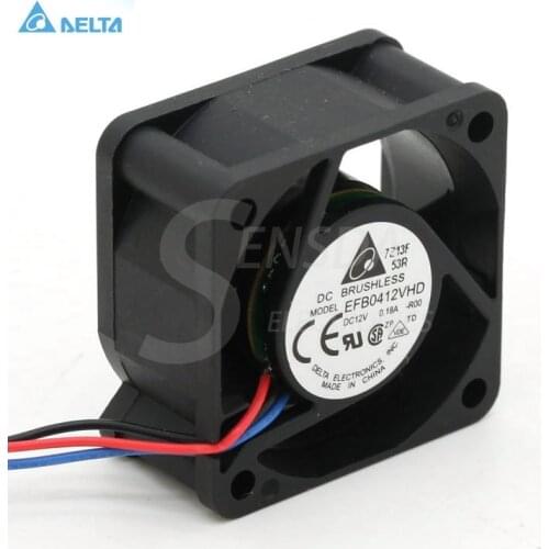 For delta EFB0412VHD -F00 40mm 4cm 4020 12V 0.18A Dual-ball three-wire server inverter cooling fan