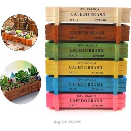 OOTDTY Wooden Pots