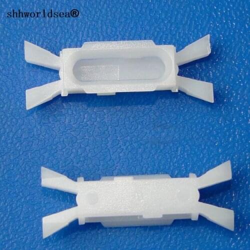 Shhworldsea 100pcs auto clip and fasteners door rain eaves sealing strip clamp for FIAT 7078732